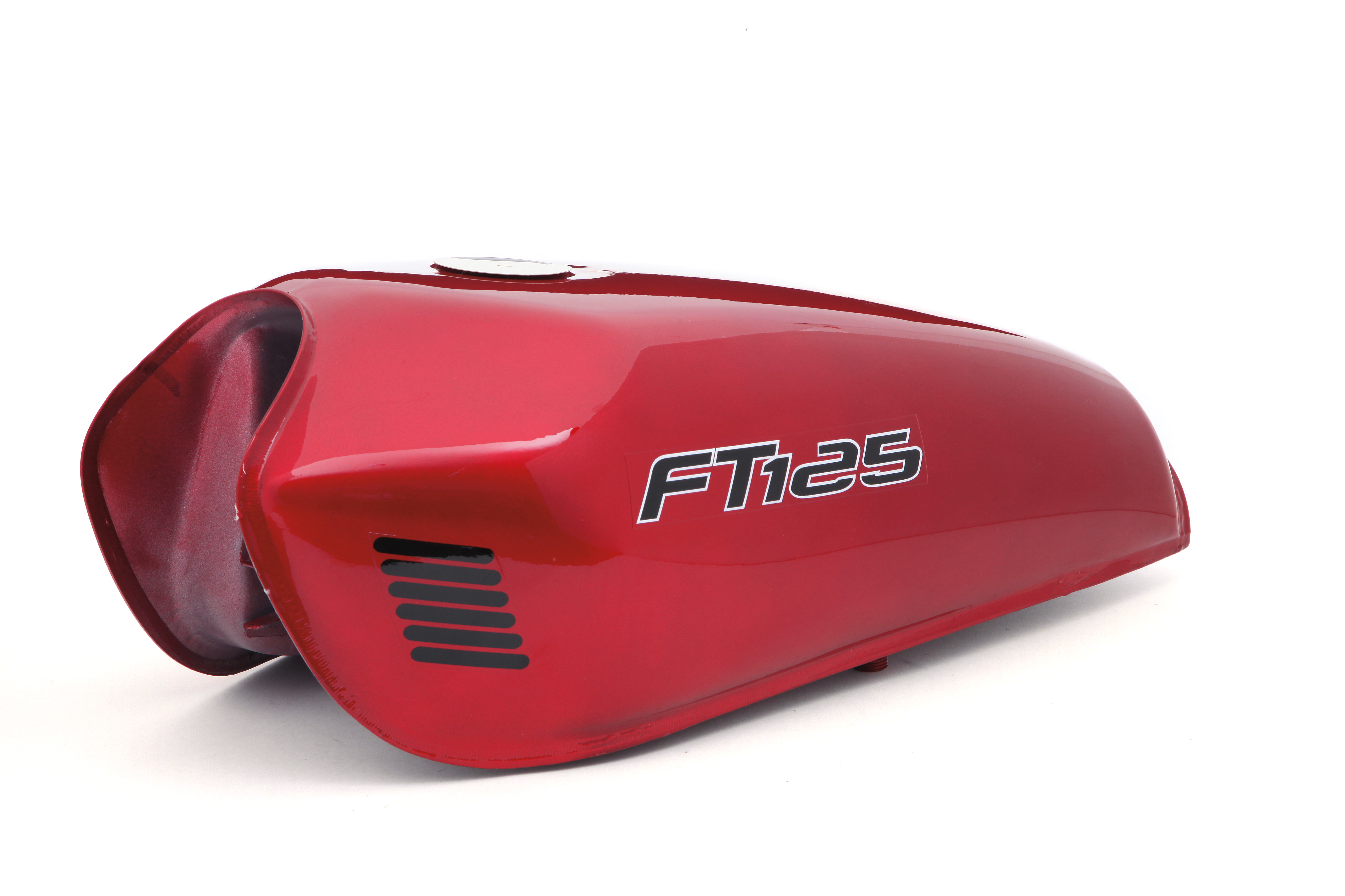 TANQUE DE GASOLINA COMPLETO P/ FT 125 COLOR ROJO