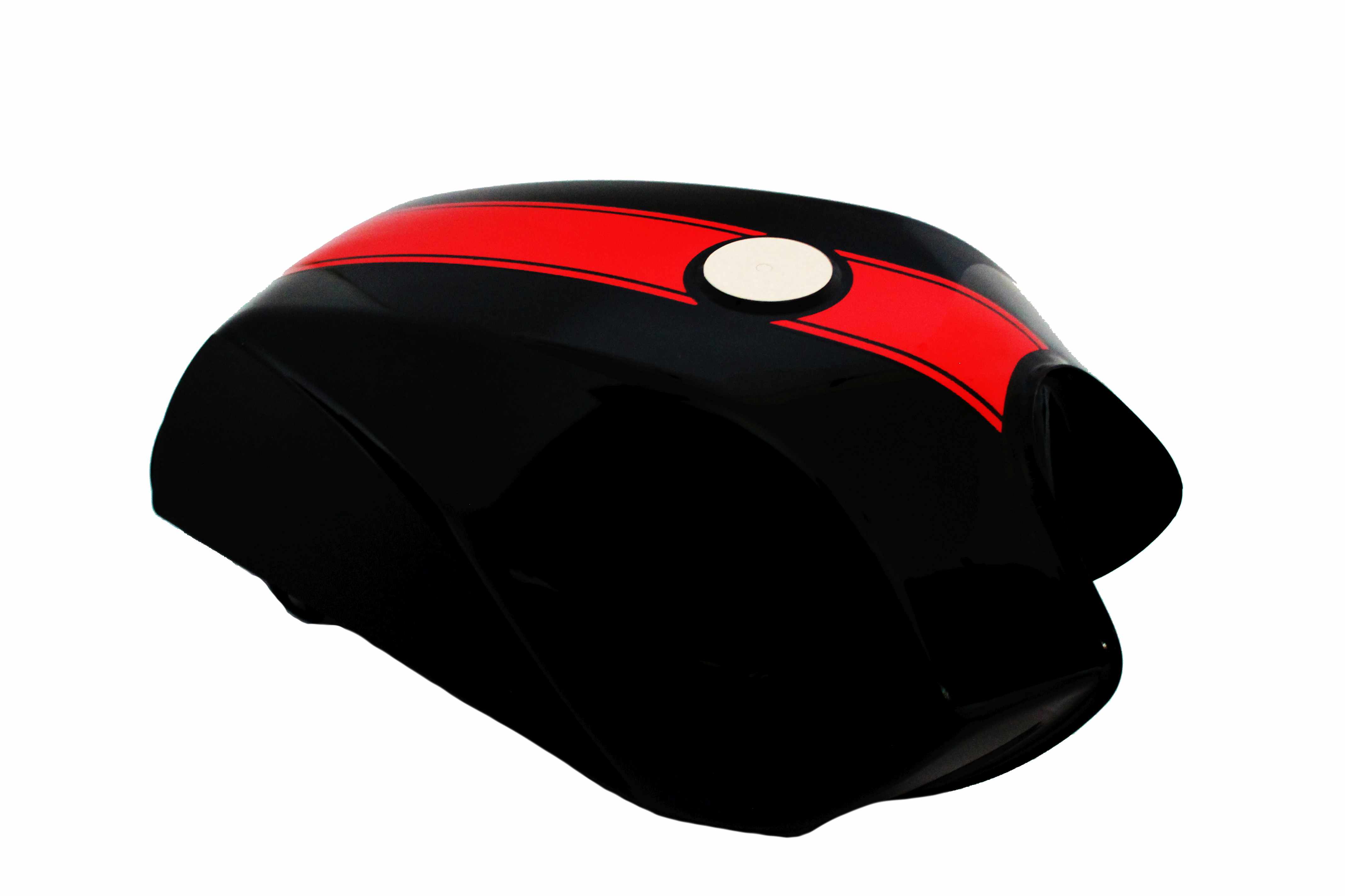 TANQUE DE GASOLINA P/ FT 150G COLOR NEGRO/ROJO