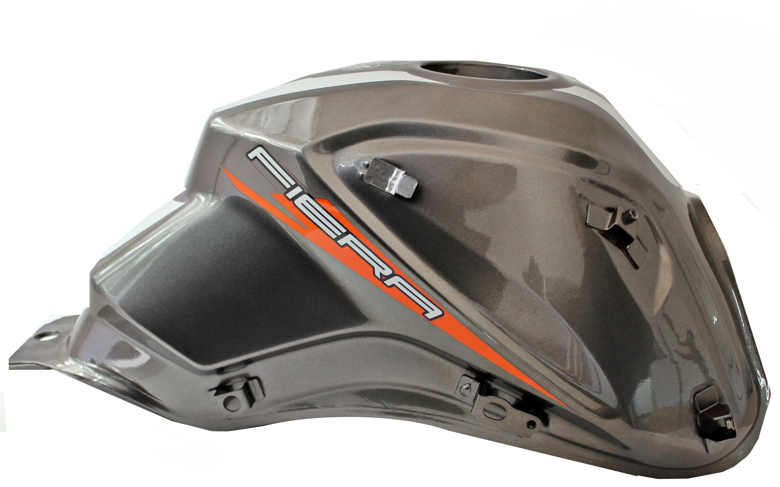 TANQUE DE GASOLINA P/ FIERA 150 COLOR GRIS/NARANJA