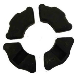 GOMAS DE SPROCK ARGENTA AT 110 (4 PIEZAS) DAMPER