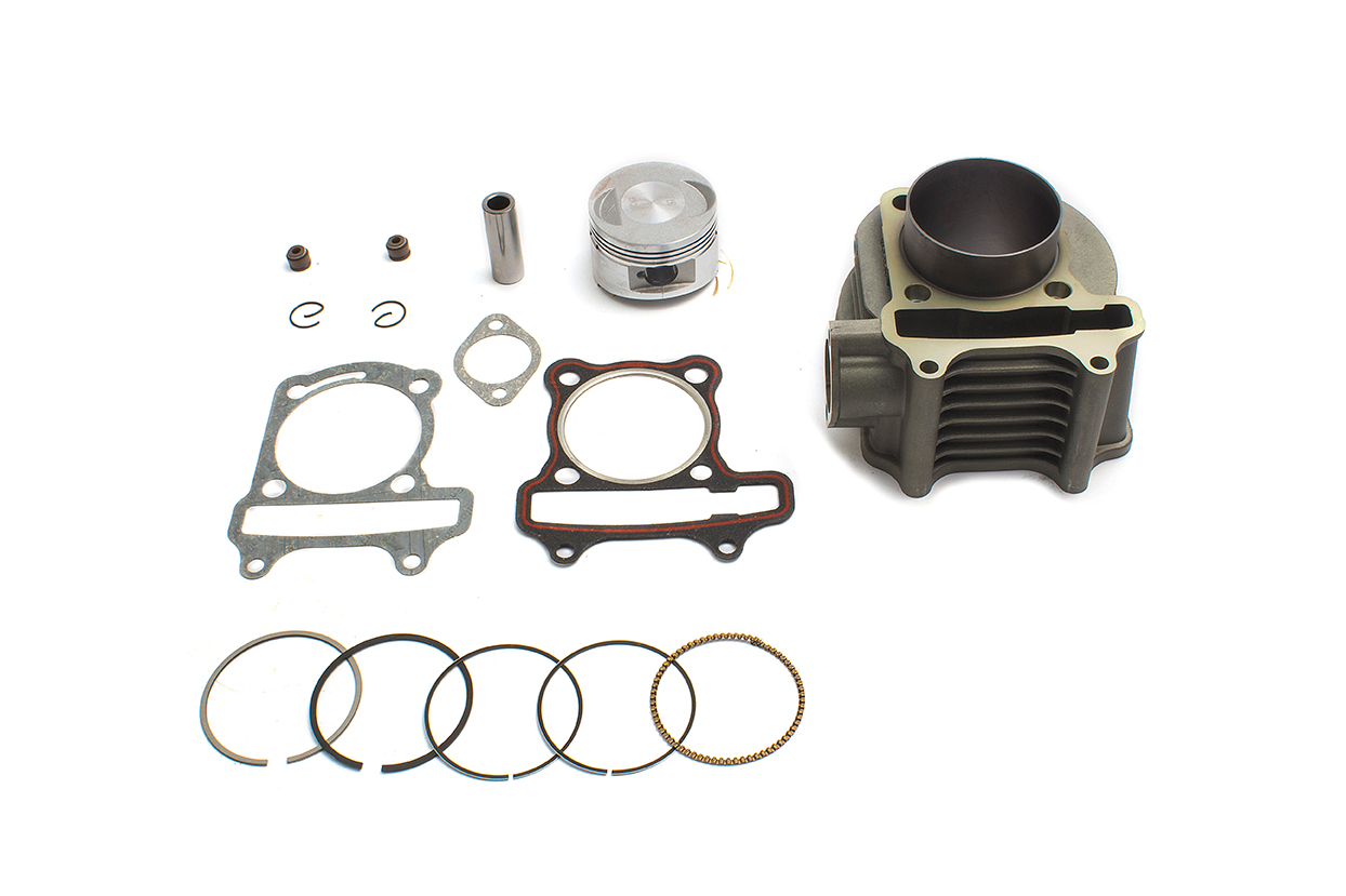KIT CILINDRO COMPLETO P/ DS 150 GS 150 WS 150 XS 150 CAMISA