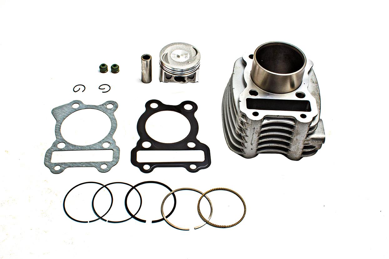 KIT CILINDRO COMPLETO P/ XCD 125 CAMISA
