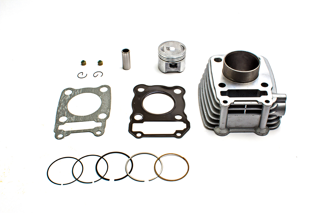 KIT CILINDRO COMPLETO P/ BAJAJ DISCOVER 125 CAMISA