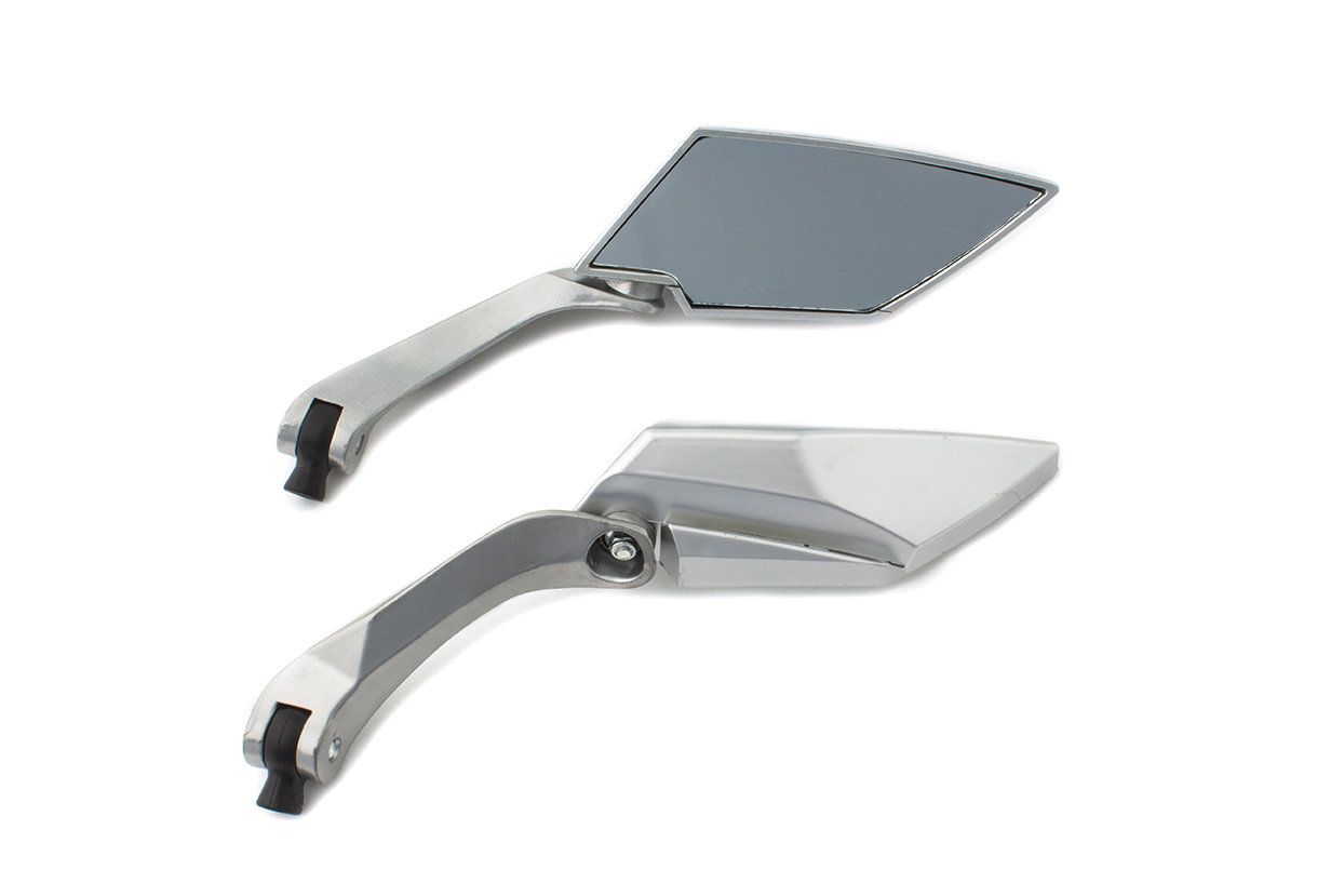 JGO ESPEJOS DEPORTIVO PLATA ZX-2667 RETROVISOR