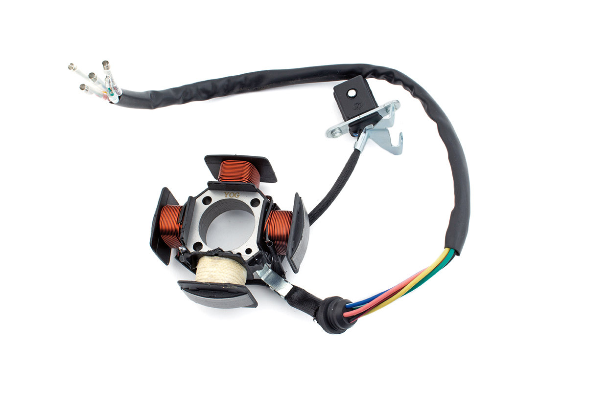 ESTATOR 4 BOBINAS P/ CGL 125 TOOL