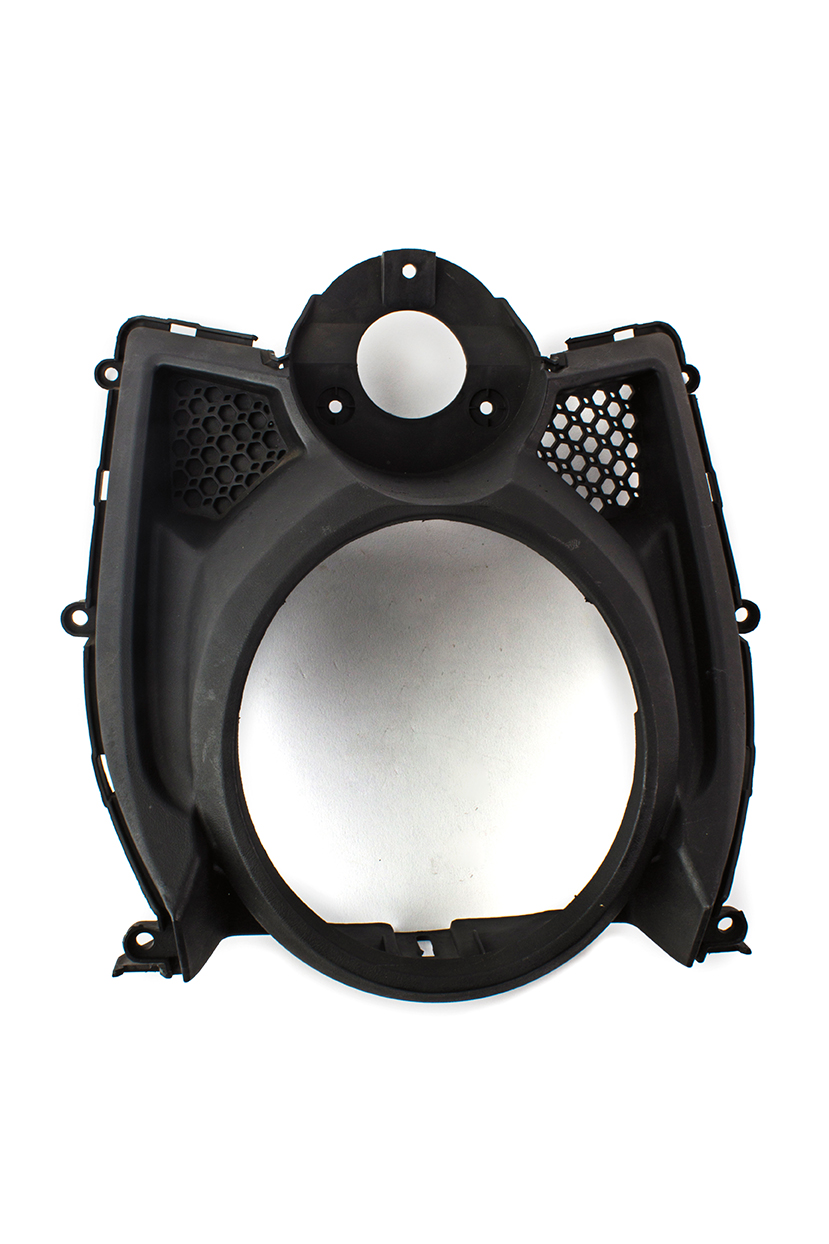 CUBIERTA FRONTAL DE FARO BWS 125 COLOR NEGRO TAPA