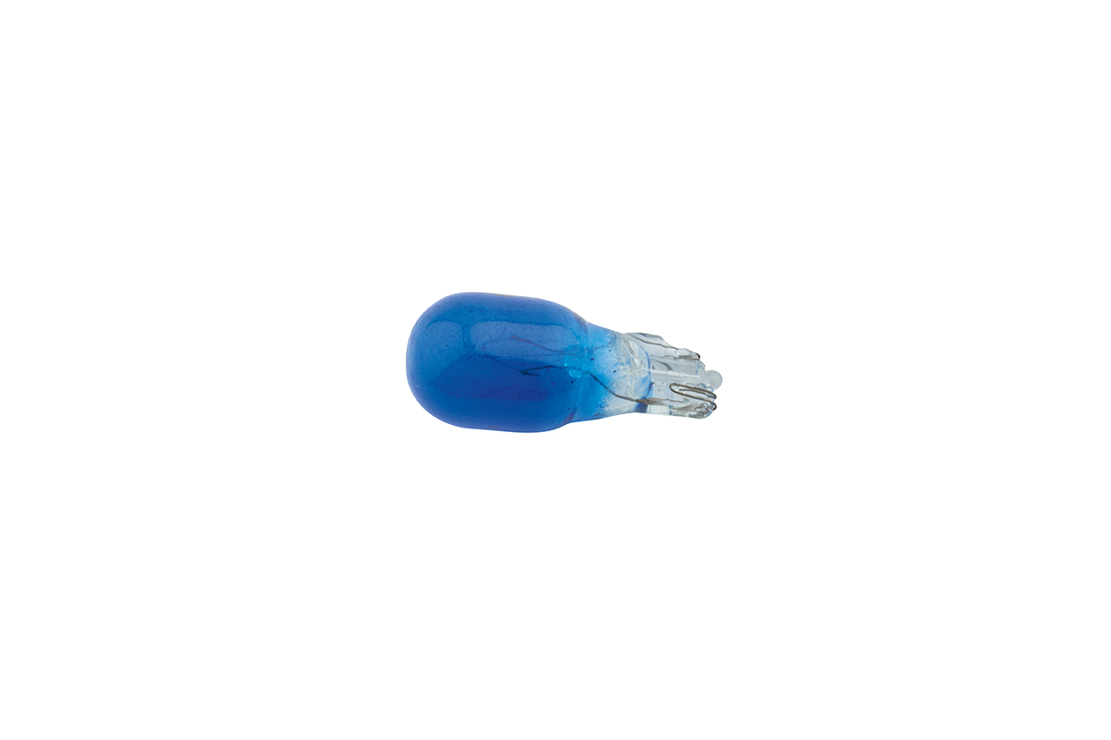 FOCO PELLIZCO 12V/10W AZUL VELA VELITA