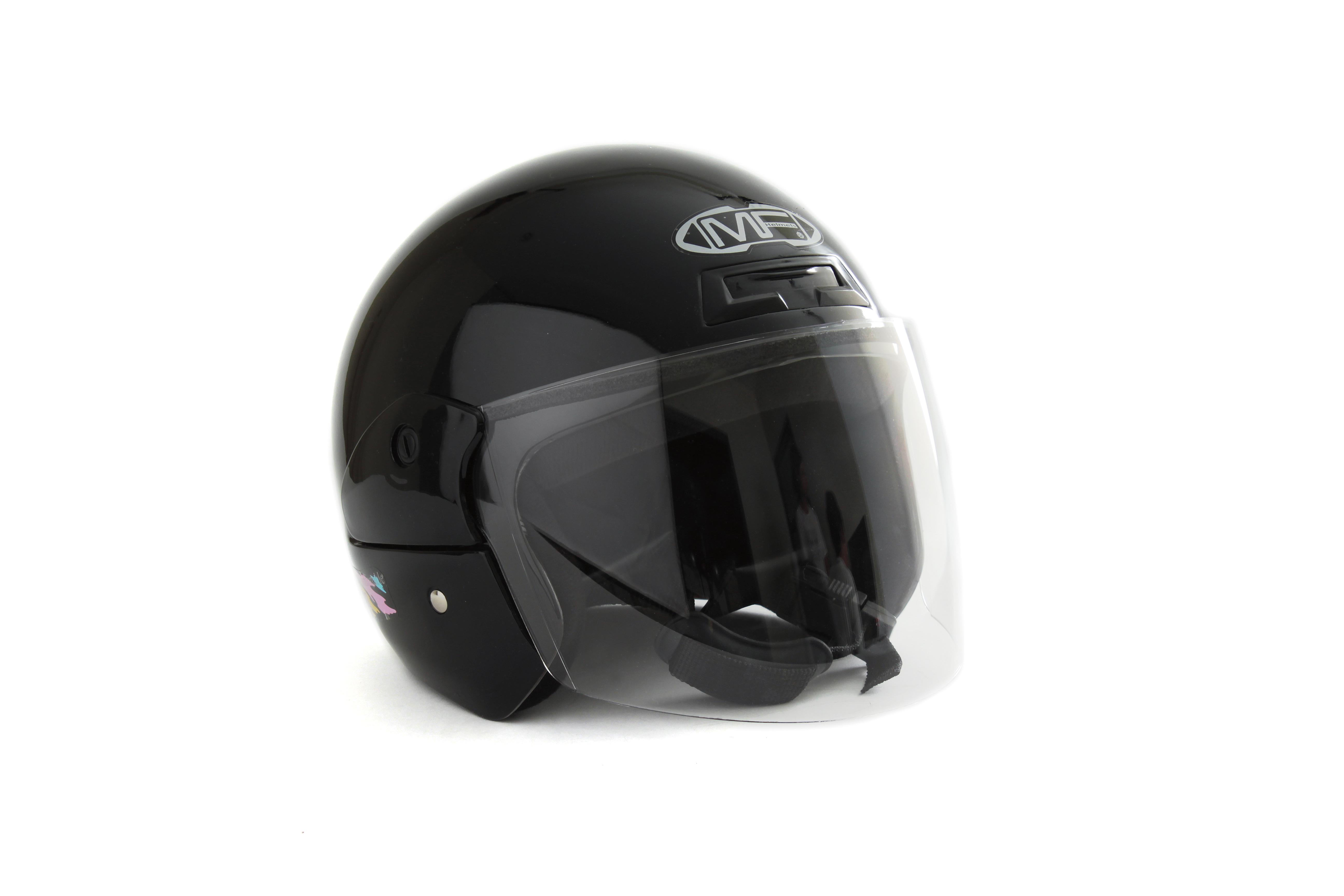 CASCO MF-308 3/4 TALLA L COLOR NEGRO