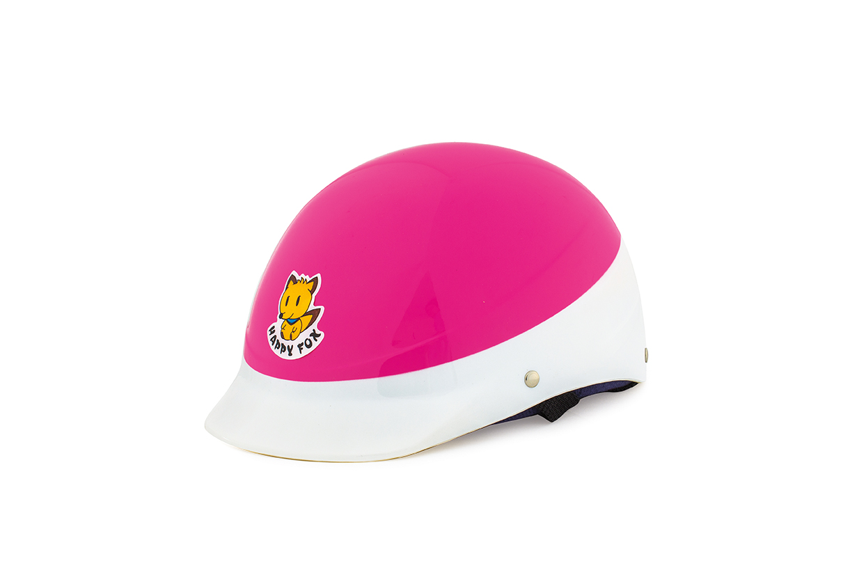 CASCO INFANTIL CACHUCHA COLOR ROSA MF-12