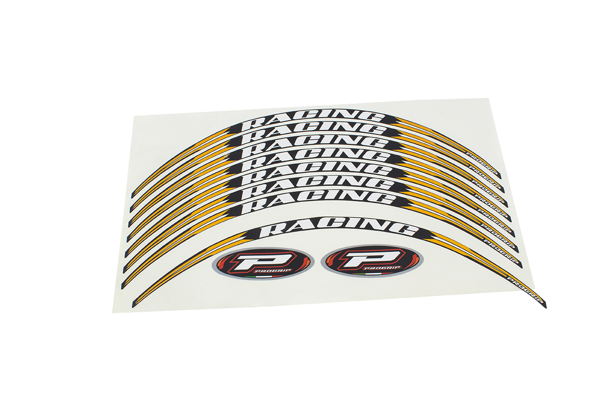 CINTA DECORATIVA LLANTA 5026 RACING AMARILLO PG