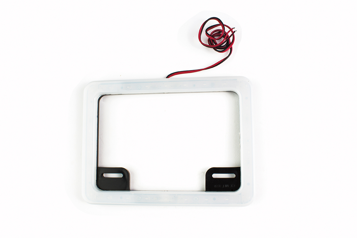 PORTA PLACAS LEDS COLOR ROJO