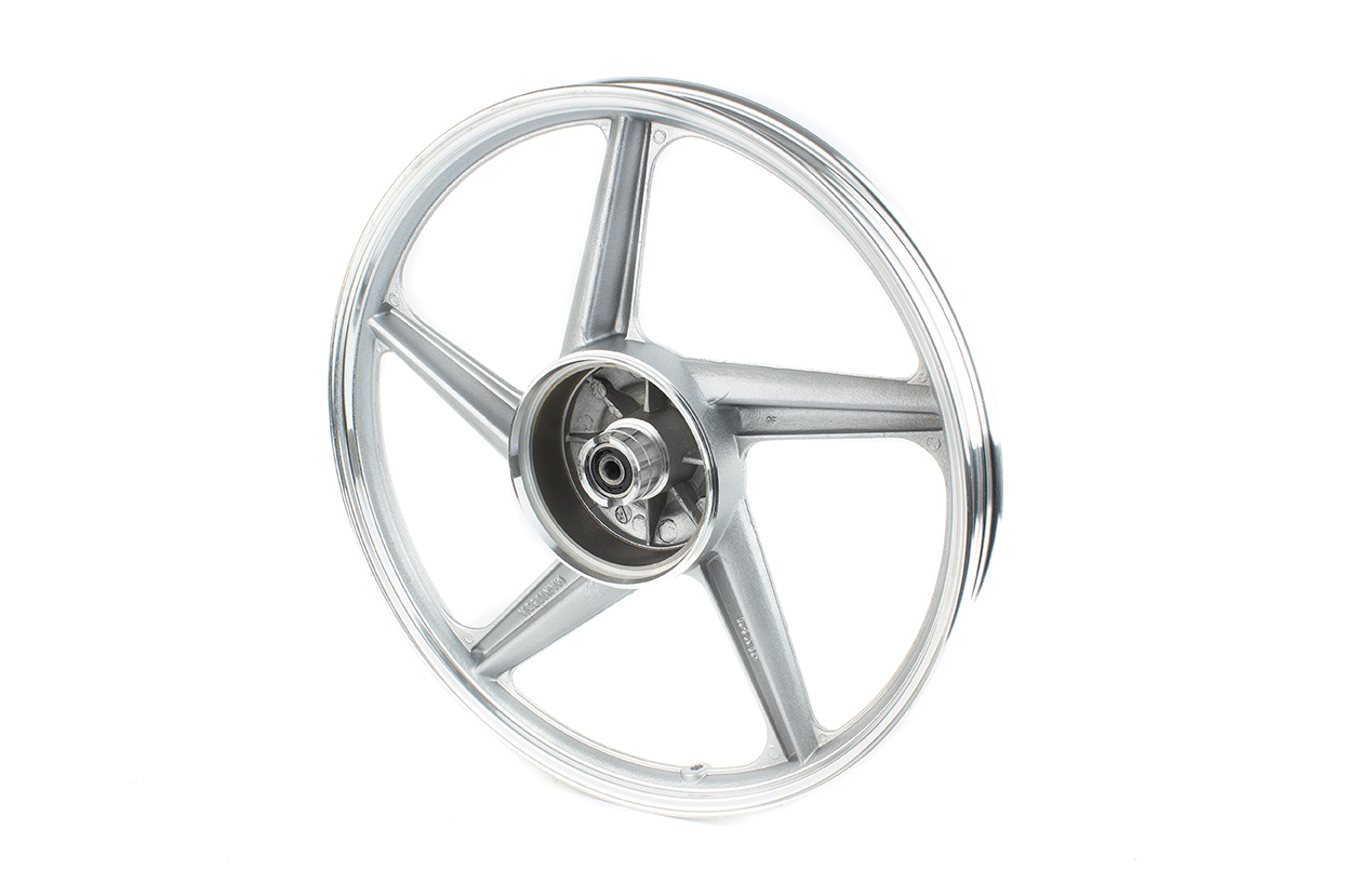 RIN DELANTERO FT 125 PLATA