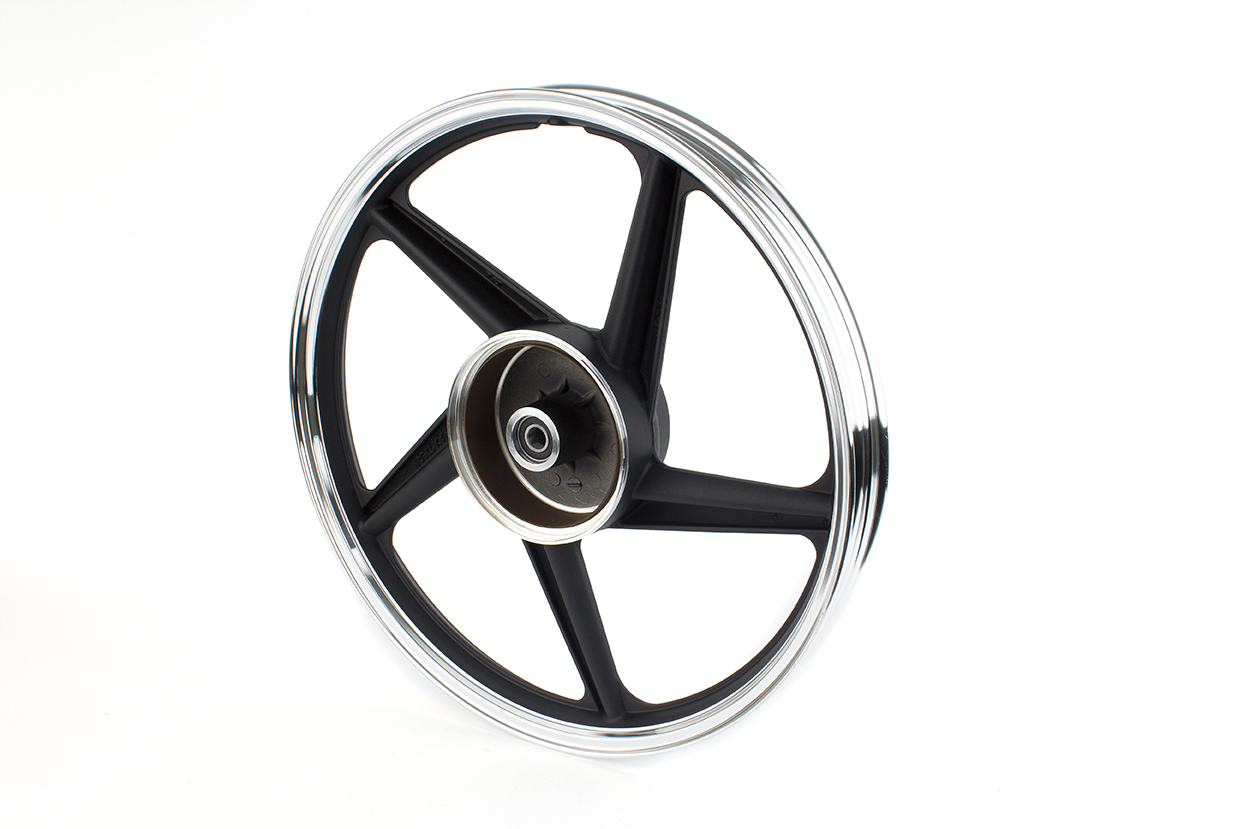 RIN TRASERO FT 125 NEGRO (1.6x18)