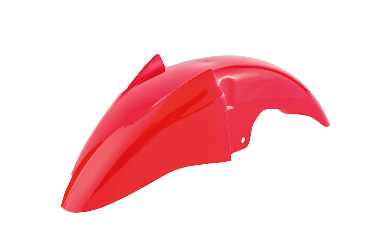 SALPICADERA DELANTERA EN 125-HU COLOR ROJO