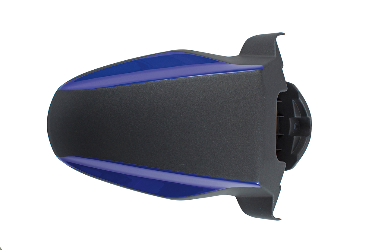 SALPICADERA DELANTERA WS 150 COLOR AZUL/NEGRO MATE