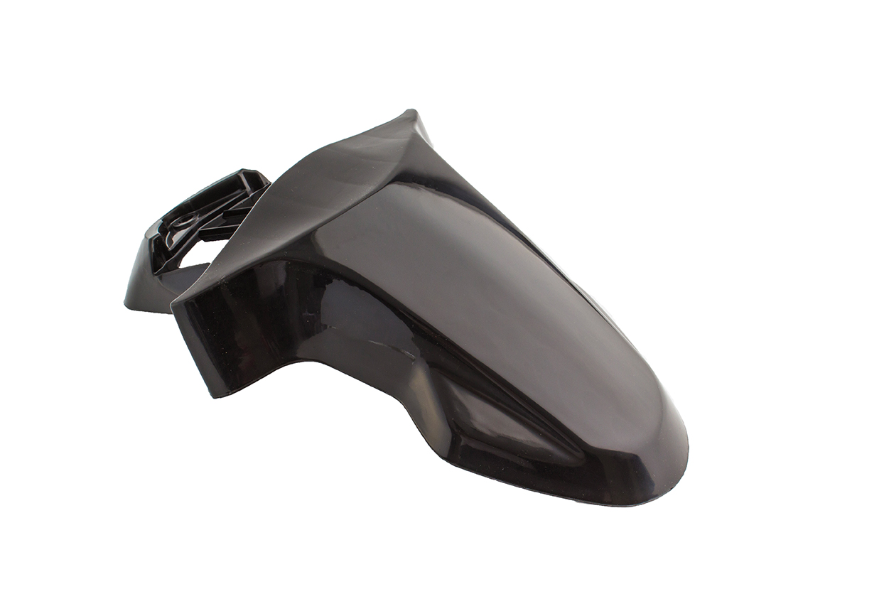 SALPICADERA DELANTERA BWS 125 COLOR NEGRO BRILLO