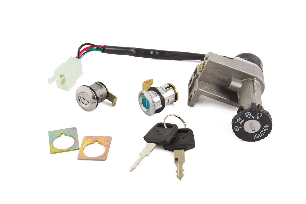 SWITCH ENCENDIDO COMPLETO P/ TITI 125 CHAPA
