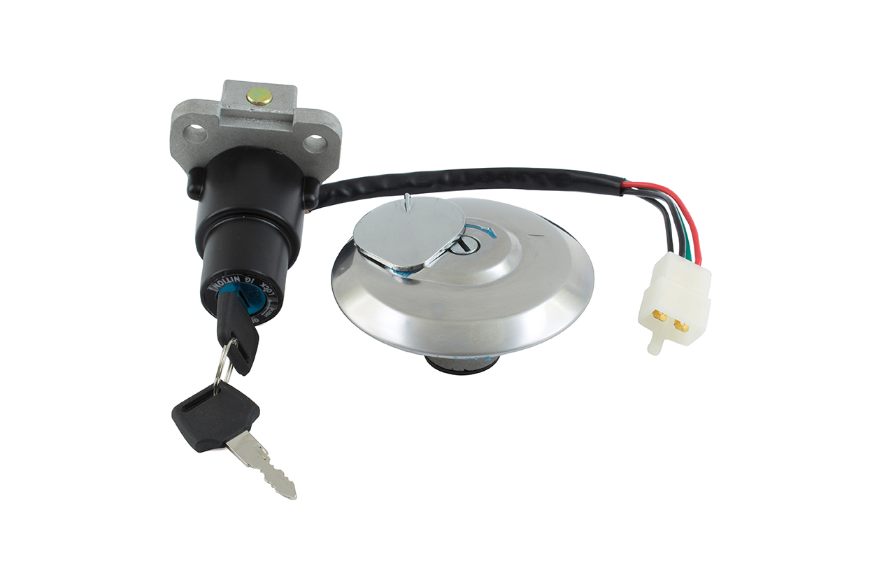 SWITCH DE ENCENDIDO P/ FT 180 FT 200 FT 250 (INCLUYE CERRADURAS Y TAPON GASOLINA) CHAPA