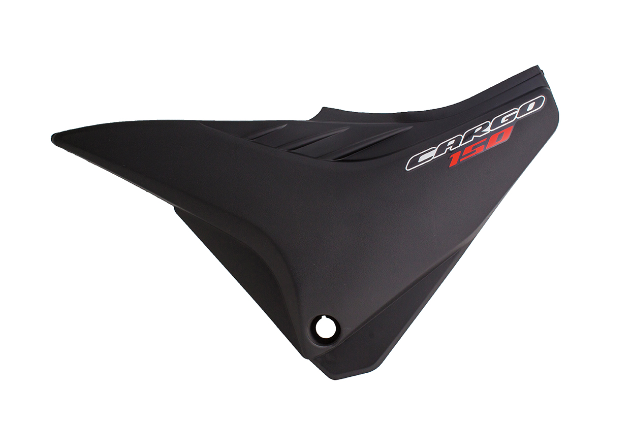 CUBIERTAS LATERALES GL 150 CARGO COLOR NEGRO TAPA